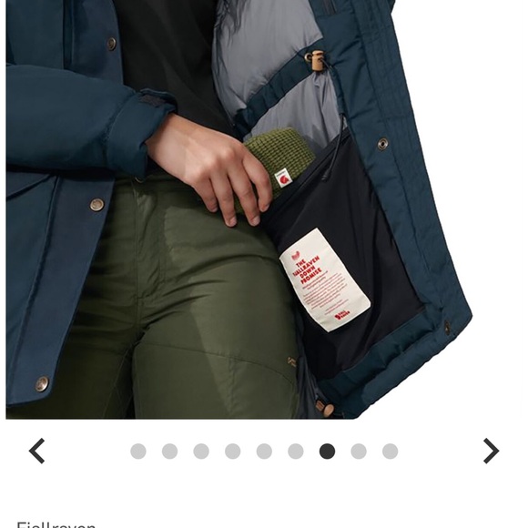 Fjallraven Navy Women's Jacket - Picture 10 of 12